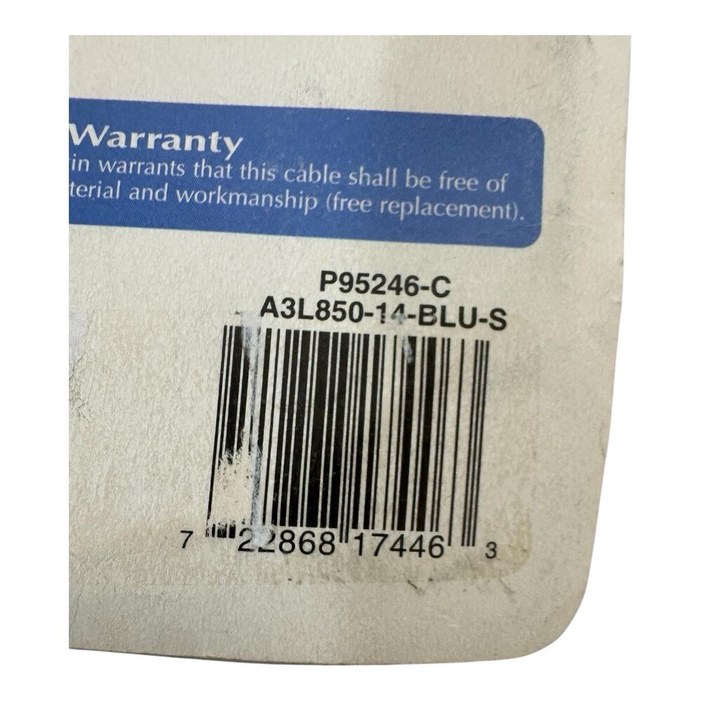 Belkin Fast CAT5e Networking Ethernet Cable RJ45 Male/Male 14 FT 4.2 M 350 MHz+ - Picture 3 of 4